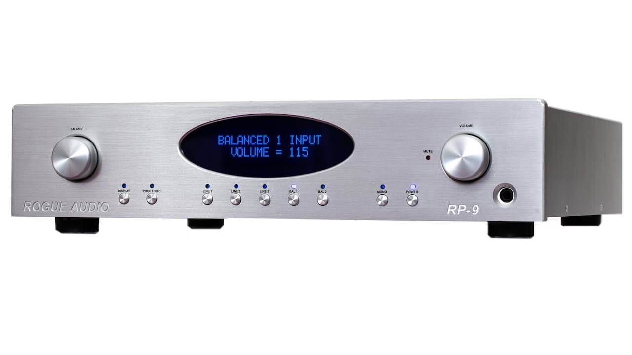Rogue Audio RP-9 Preamplifier Silver