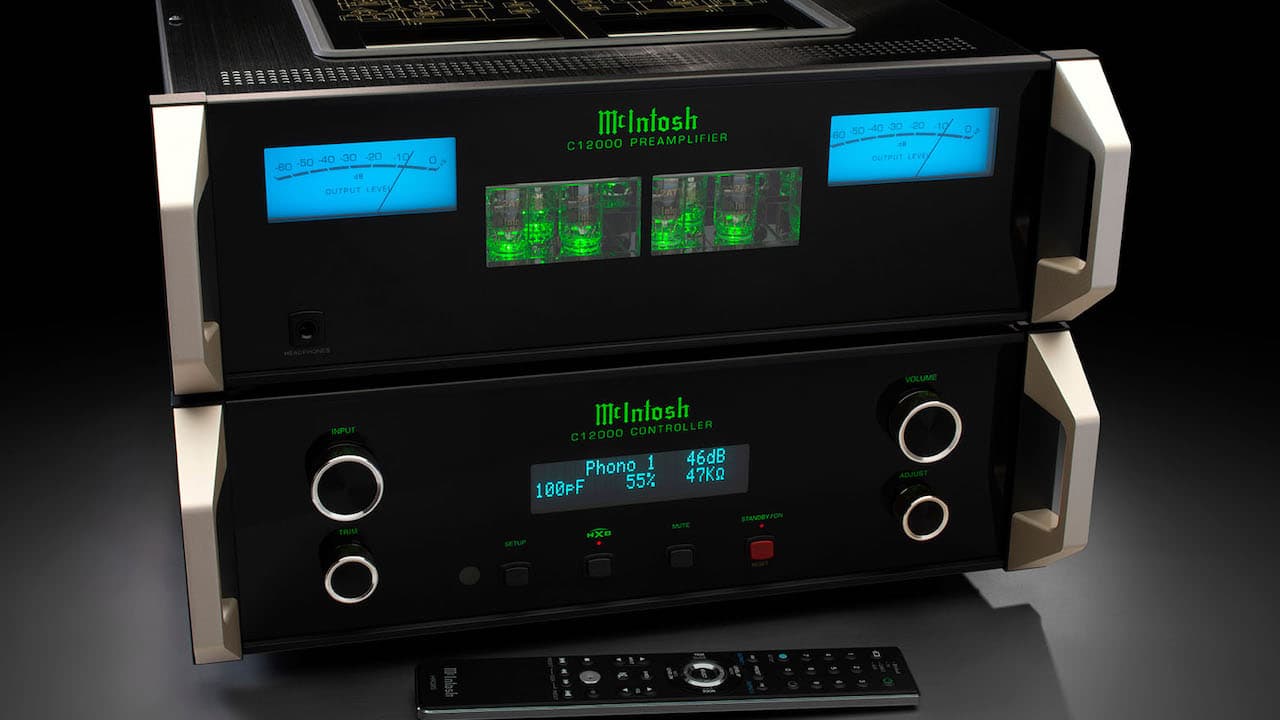 McIntosh C12000 Preamplifier and Controller with Remote