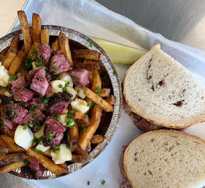 Berg's Classic Poutine with Smoked Meat