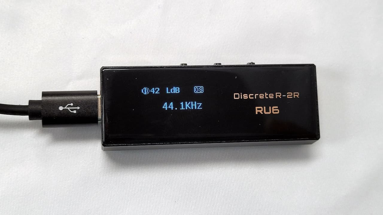 Cayin RU6 USB dongle DAC Headphone Amplifier
