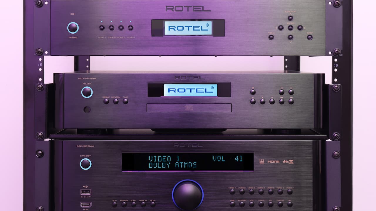 Rotel C8+ Rack Mounted Amplifier