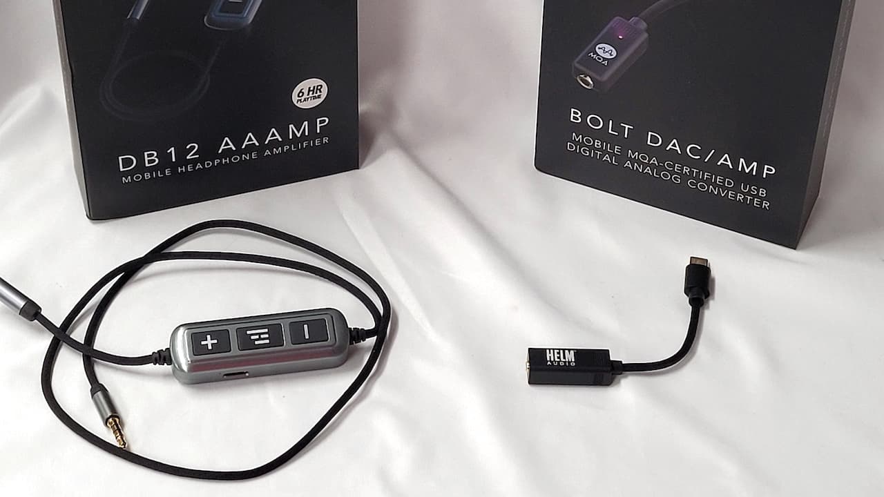 Helm Audio DB12 AAAMP with Bolt DAC/Amp Combo