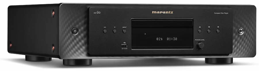 Marantz CD60 CD Player Black Angle