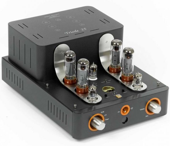 Unison Research Triode 25 Integrated Front Angle Black