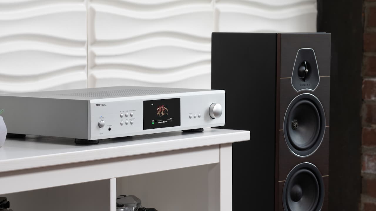 Rotel S14 Integrated Streaming Amplifier Lifestyle