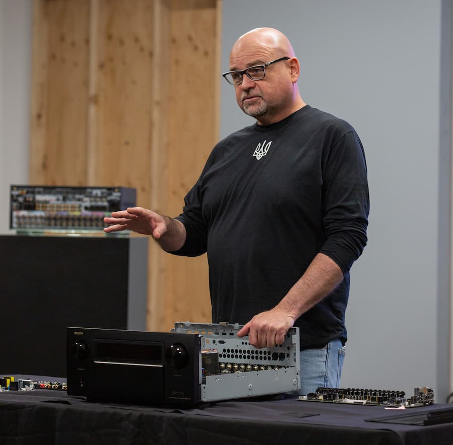 Brendon Stead speaks about Denon AVR-A1H A/V Receiver
