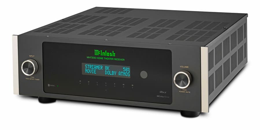 McIntosh MHT300 Home Theater Receiver Angle