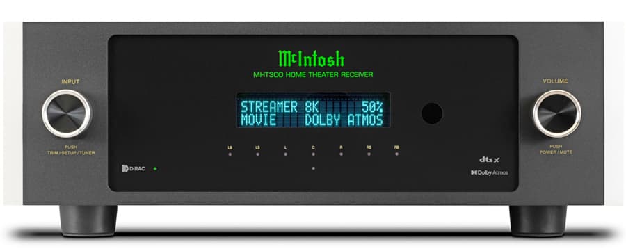McIntosh MHT300 Home Theater Receiver Front
