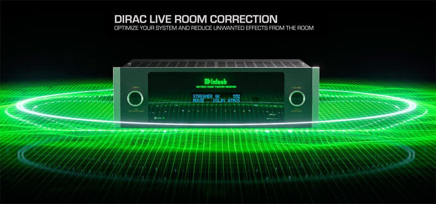 McIntosh MHT300 Home Theater Receiver with Dirac Live Room Correction
