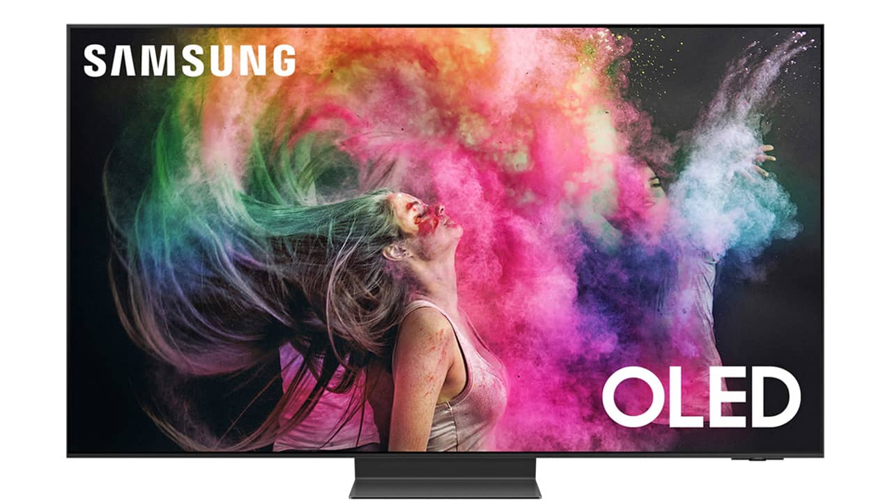 Samsung QN77S95C QD-OLED 77-inch 4K TV Front