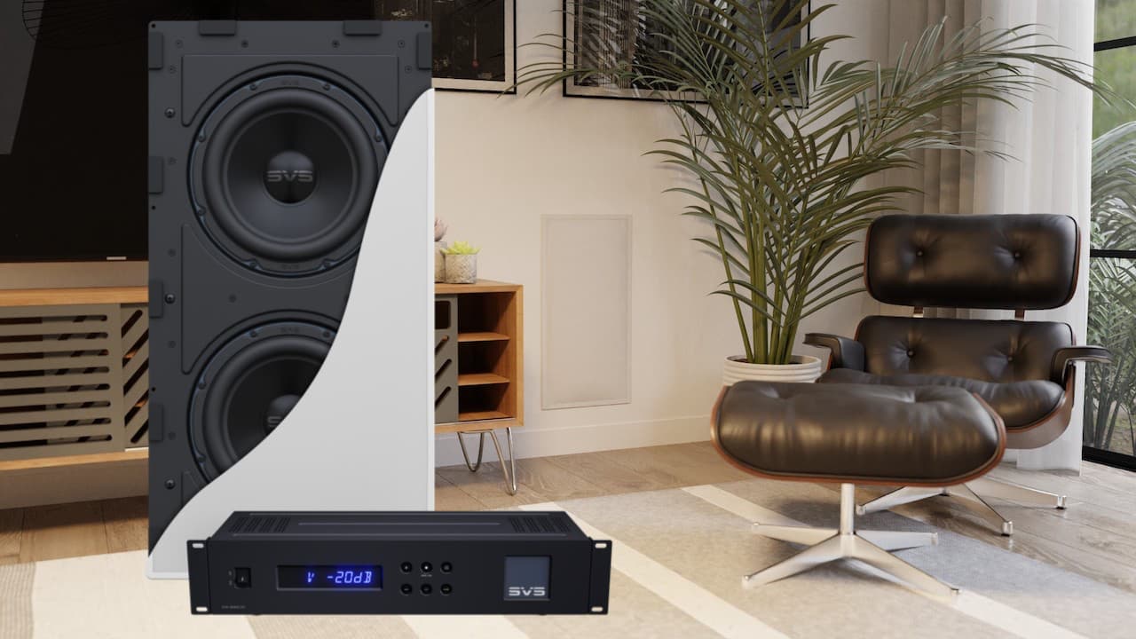 SVS 3000 In-Wall Subwoofer Lifestyle